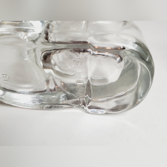 MCM Mod Dep Clear Boot Set of 2 Shot Liqueur Glasses - Picture 5 of 6